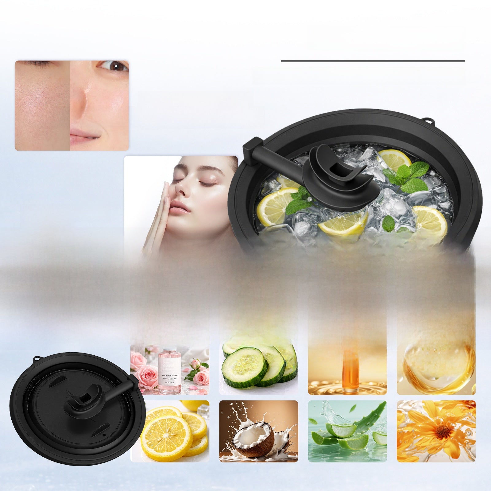 IceGlow™ Facial Ice Bath Bowl